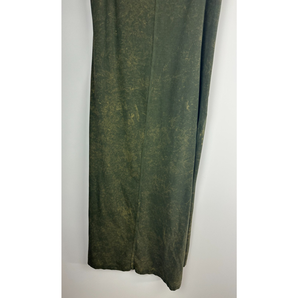 Lululemon All Yours Tank Maxi Dress Cloudy Wash Dark Olive Green No Size 8 10 ? - Picture 14 of 16